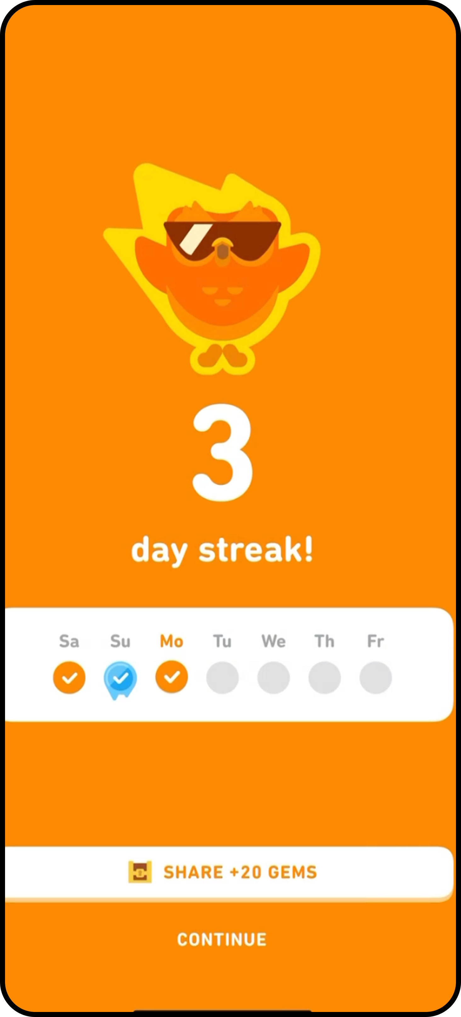 Duolingo Progress Milestone System